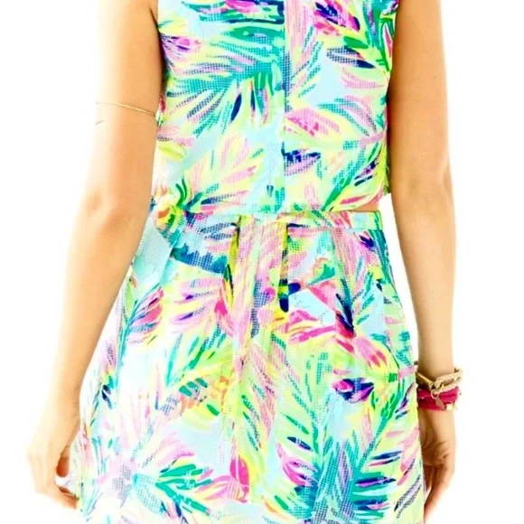 Lilly Pulitzer Hilah Matching Crop Top and Skirt Set - Picture 3 of 10